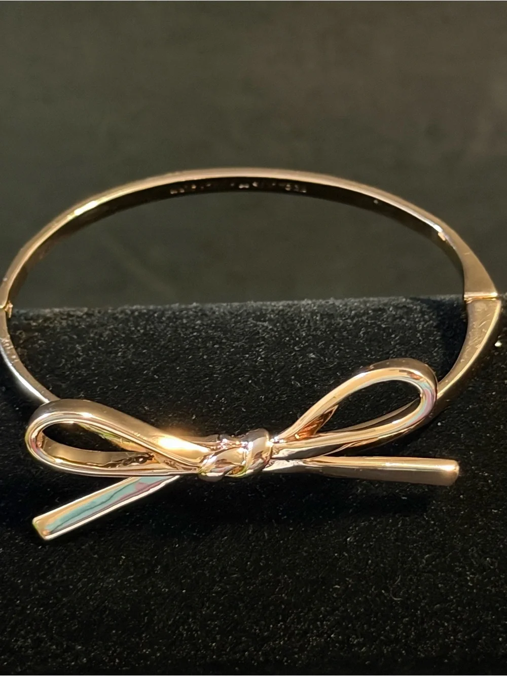 kate spade Rose Gold Signature Bangle Bracelet